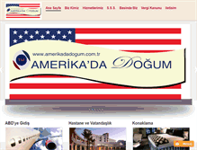 Tablet Screenshot of amerikadadogum.com